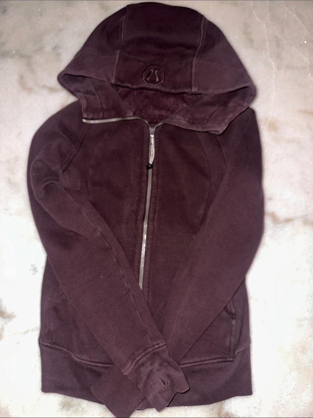 lululemon athletica Plum Full-Zip Hooded Jacket